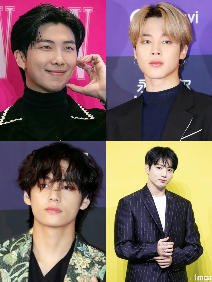 Агентство BTS просит фанатов не посещать церемонию завершения обучения RM, Чимина, Ви и Чонгука